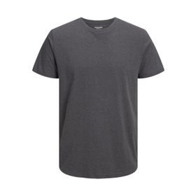 Jack & Jones Jjeorganic Melange Tee Ss O-Neck Noos Koyu Gri Melanj Erkek T-shirt