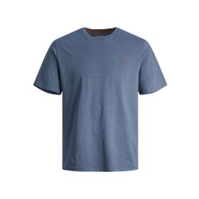 Jack & Jones Jjepaulos Tee Ss Crew Neck Noos Denim Blue Erkek T-shirt