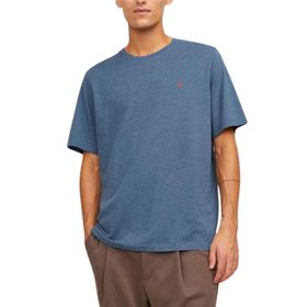 Jack & Jones Jjepaulos Tee Ss Crew Neck Noos Denim Blue Erkek T-shirt