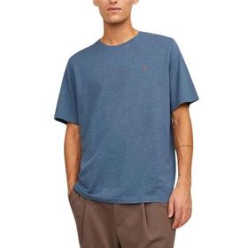 Jack & Jones Jjepaulos Tee Ss Crew Neck Noos Denim Blue Erkek T-shirt