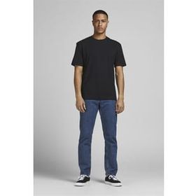 Jack & Jones Jjerelaxed Tee Ss O-Neck Noos Siyah Erkek T-shirt