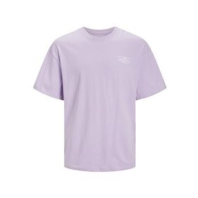 Jack & Jones Jjeriley Tee Crew Neck Purple Rose Erkek T-shirt