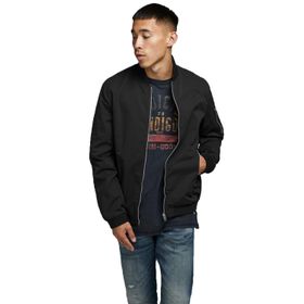 Jack & Jones Jjerush Bomber Black S Noos