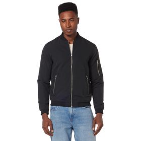 Jack & Jones Jjerush Bomber Black S Noos