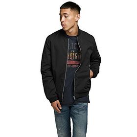 Jack & Jones Jjerush Bomber Black S Noos