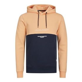 Jack & Jones Jjeryder Blocking Sweat Hood Noos Apricot Ice Erkek Sweatshirt
