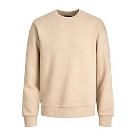 Jack & Jones Jjestar Basic Sweat Crew Neck Crockery Erkek Sweatshirt