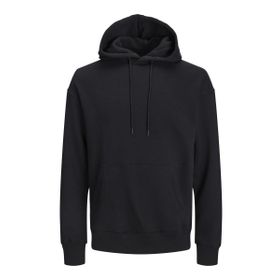 Jack & Jones Jjestar Black Basic Sweat Hood Noos Kapüşonlu Erkek Sweatshirt
