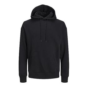 Jack & Jones Jjestar Black Basic Sweat Hood Noos Kapüşonlu Erkek Sweatshirt