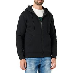 Jack & Jones Jjestar Black Basic Sweat Zip Hood Noos Erkek Sweatshirt