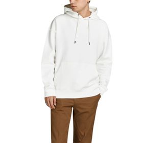 Jack & Jones Jjestar Cloud Dancer Basic Sweat Hood Noos Kapüşonlu Erkek Sweatshirt
