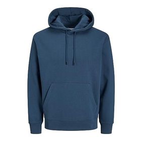 Jack & Jones Jjestar Ensign Blue Basic Sweat Hood Noos Erkek Sweatshirt