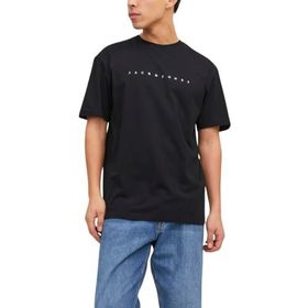 Jack & Jones Jjestar Jj Tee Ss Noos Black Erkek T-shirt