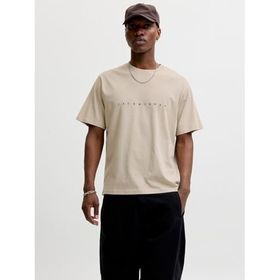 Jack & Jones Jjestar Jj Tee Ss Noos Moonbeam Erkek T-shirt