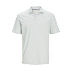 Jack & Jones Jjesummer Linen Polo SS LN Soothing Sea Erkek T-shirt