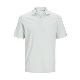 Jack & Jones Jjesummer Linen Polo SS LN Soothing Sea Erkek T-shirt
