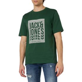 Jack & Jones Jjflint Tee SS Koyu Yeşil Bisiklet Yaka Erkek T-shirt