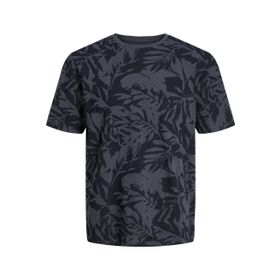 Jack & Jones Jjguru AOP Tee Ss O-Neck Asfalt Erkek T-shirt