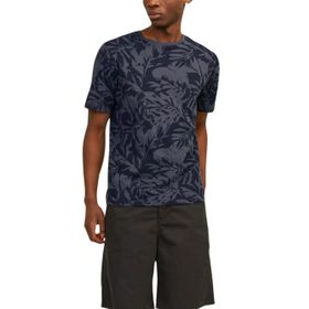 Jack & Jones Jjguru AOP Tee Ss O-Neck Asfalt Erkek T-shirt