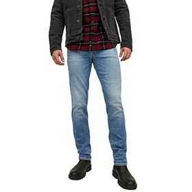 Jack & Jones Jjitim Jjdavis JJ 074 Noos Blue Denim Erkek Kot Pantolon