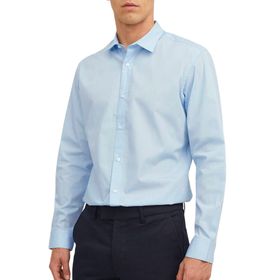 Jack & Jones JJJOE Shirt LS Plain Cashmere Blue Erkek Gömlek