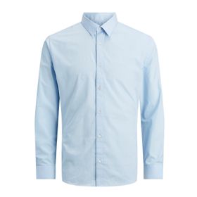 Jack & Jones JJJOE Shirt LS Plain Cashmere Blue Erkek Gömlek