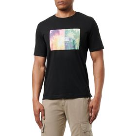 Jack & Jones Jjnavin Tee SS Siyah Bisiklet Yaka Erkek T-shirt