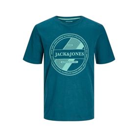 Jack & Jones Jjrio Tee Ss Derin Cam Göbeği Bisiklet Yaka Erkek T-shirt