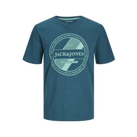 Jack & Jones Jjrio Tee Ss Derin Cam Göbeği Bisiklet Yaka Erkek T-shirt