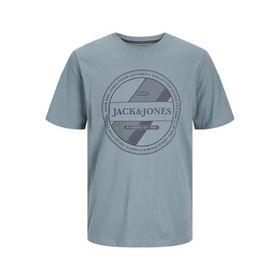 Jack & Jones Jjrio Tee Ss Mavi Goblin Blue Bisiklet Yaka Erkek T-shirt