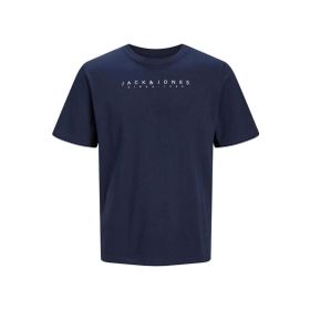 Jack & Jones Jjsetra Tee Ss Crew Neck Siyah Erkek T-shirt