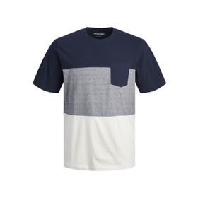 Jack & Jones Jjshane Tee SS Lacivert Navy Blazer Bisiklet Yaka Erkek T-shirt