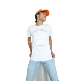 Jack & Jones Jjsummer Solid Tee Ss Crew Neck Cloud Dancer Erkek T-shirt
