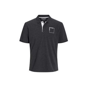 Jack & Jones JJVerner Polo SS Gri Kısa Kollu Erkek T-shirt