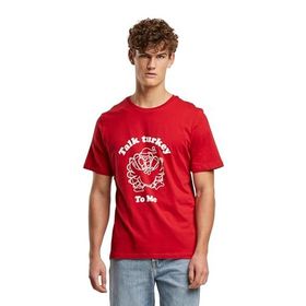 Jack & Jones Jjxmas One Color Funny Tee Ss Scarlet Sage Bisiklet Yaka Erkek T-shirt
