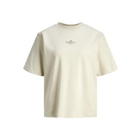 Jack & Jones JJXX Jxisa Belle LOOSE SS Tee JRS Bone White Kadın T-shirt