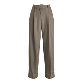 Jack & Jones Jjxx Jxmary Pleat Fu Mw Pant Tlr Noos Brindle Kadın Pantolon