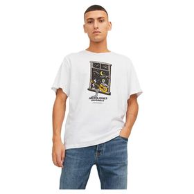 Jack & Jones Jorafterlife Tee Ss Crew Neck Sn Polo Parlak Beyaz Erkek T-shirt