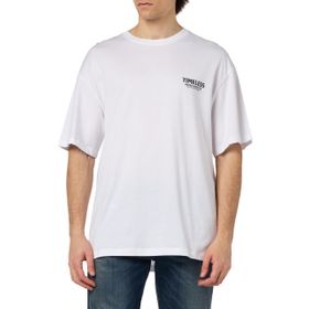 Jack & Jones Jorancient Tee Ss Crew Neck TG Parlak Beyaz Baskı Zamansız Erkek T-shirt