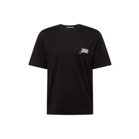 Jack & Jones Joraruba Siyah AOP Back Tee Ss Crew Erkek T-shirt