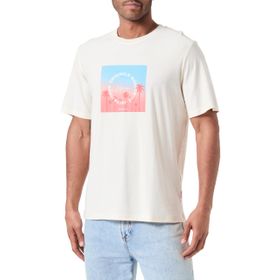 Jack & Jones Joraruba Sunset Branding Tee SS C.n Tereyağı Krema Erkek T-shirt