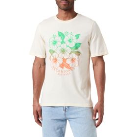 Jack & Jones Joraruba Tee Ss Crew Neck 1 FST Krem Rengi Erkek T-shirt