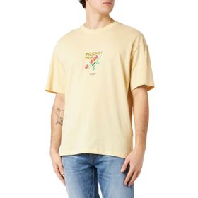 Jack & Jones Jorblockpop Tee SS Crew Neck TG İtalyan Straw İtalyan Samanı Erkek T-shirt