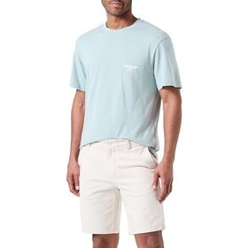 Jack & Jones Jorbora Branding Tee Ss Crew Neck Blk Gri Mist Erkek T-shirt