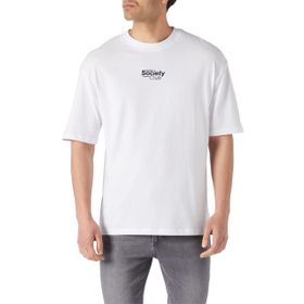 Jack & Jones Jorbrink Club Photo Kısa Kollu Bisiklet Yaka Erkek Beyaz Xl T-Shirt