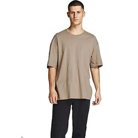 Jack & Jones Jorbrink Kısa Kollu Bisiklet Yaka Bej Erkek T-Shirt