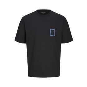 Jack & Jones Jorbrooklyn Graphic Back Tee Ss C.n Siyah Erkek T-shirt