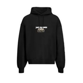 Jack & Jones Jorbushwick Sweat Hood FST Siyah Erkek Kazak