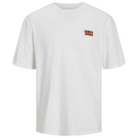 Jack & Jones Jorcanon Tee SS Crew Neck Styd Parlak Beyaz Erkek T-shirt