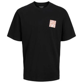 Jack & Jones Jorcanon Tee Ss Crew Neck Styd Siyah Erkek T-shirt